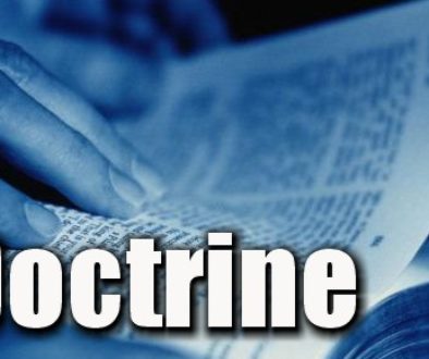 Doctrine and Theology posts